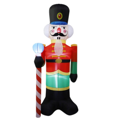 8 FT Large Inflatable Nutcracker