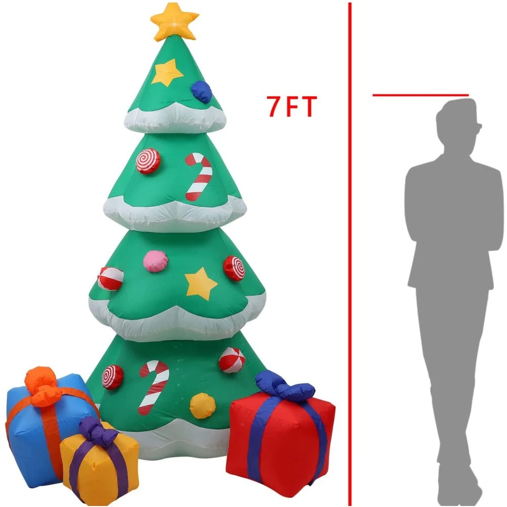 7 FT Large Inflatable Christmas Tree